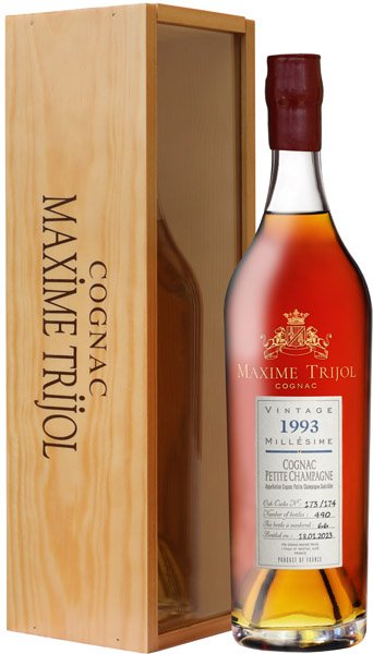MAXIME TRJOL Vintage Petite Champagne 1993 Cognac