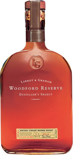 WOODFORD Reserve whisky 43,2%