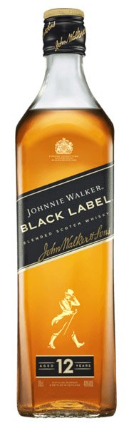 JOHNNIE WALKER Black Label 12y whisky 40%