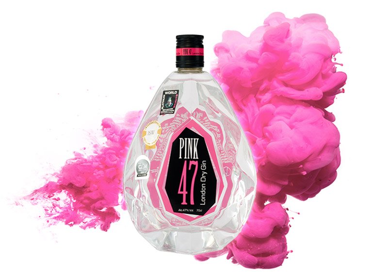PINK 47 London Dry Gin 47%