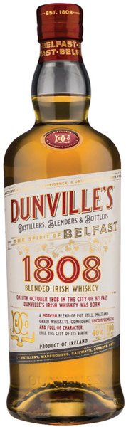 DUNVILLEs 1808 40% whisky