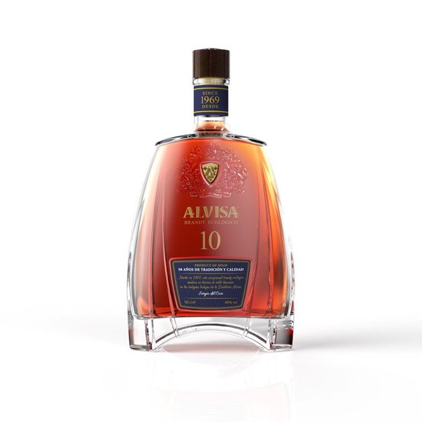 ALVISA brandy 10r 40% BIO Ecological