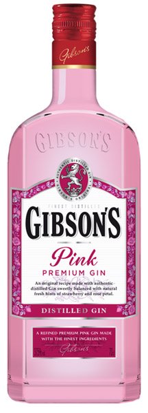 GIBSONˇS PINK gin 37,5%