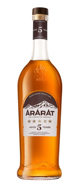 ARARAT  5y Arménske brandy 40% darčekové balenie