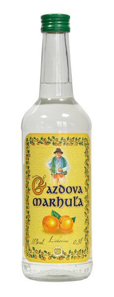 GAZDOVA marhuľa liehovina 35%