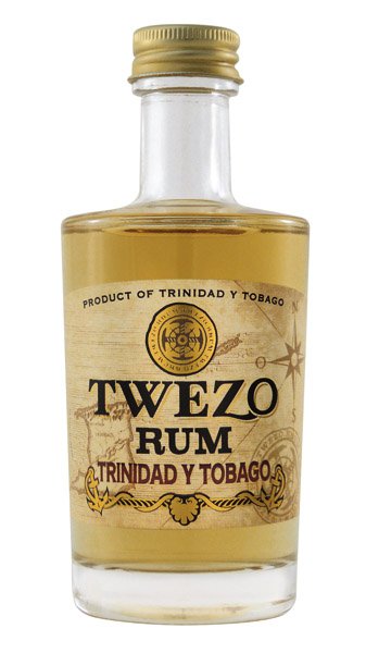 TWEZO Trinidad & Tobago rum 3. ročný 40% mini