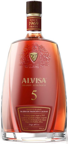 ALVISA brandy  5y 40% BIO Ecological