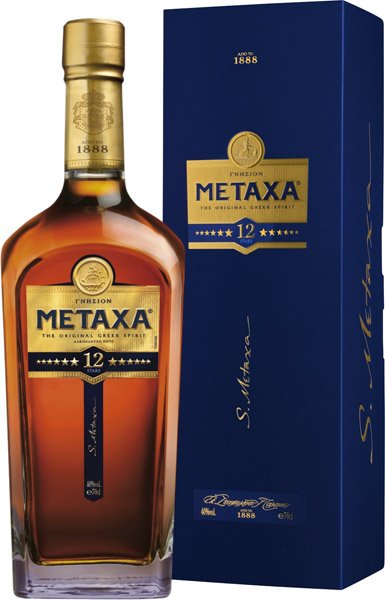 METAXA 12* 40% Darčekové balenie