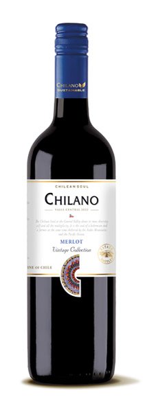 CHILANO Merlot 0,75l Viňa Ventisquero