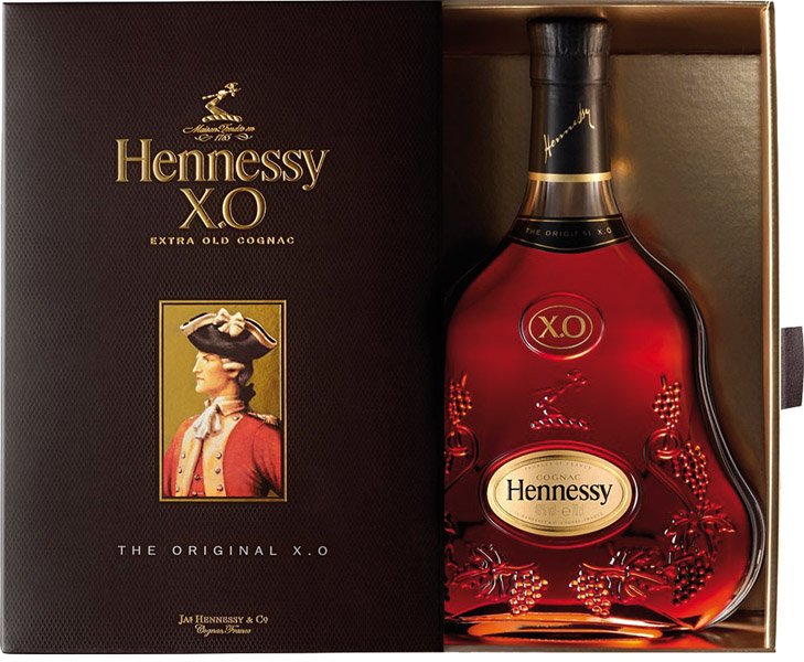 HENNESSY X.O. Cognac 40% Darčekové balenie