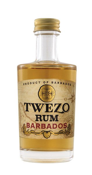 TWEZO Barbados rum 3. ročný 40% mini