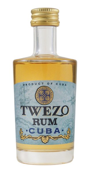 TWEZO Cuba rum 3. ročný 40% mini
