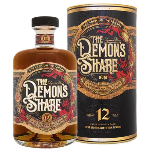 The Demon’s Share rum 12 Y.O. 41%,darčeková kazeta