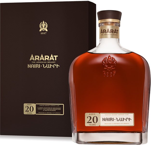 ARARAT  20y Arménske brandy 40% darčekové balenie