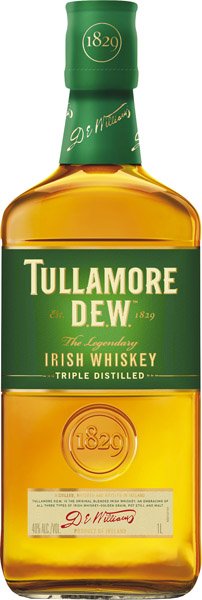 TULLAMORE D.E.W. whiskey 40%