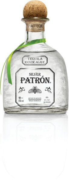 PATRÓN Silver tequila 40%