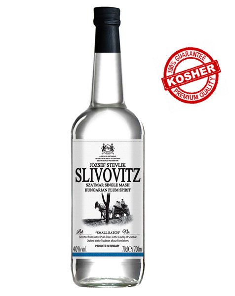 SLIVOVITZ Kosher Plum Spirit JOZSEF STEVLK 44%